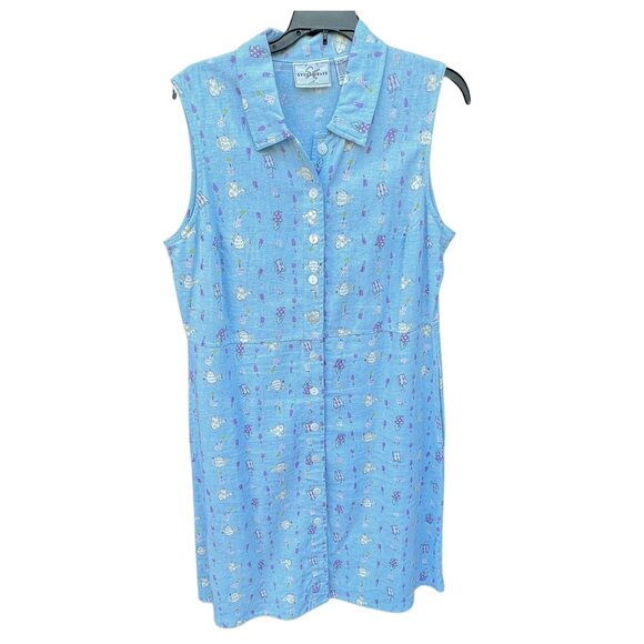 Studio Ease Boutique Shirt Dress Like NEW Linen & Rayon 🎉2X Host Pick🎉 - Picture 7 of 13